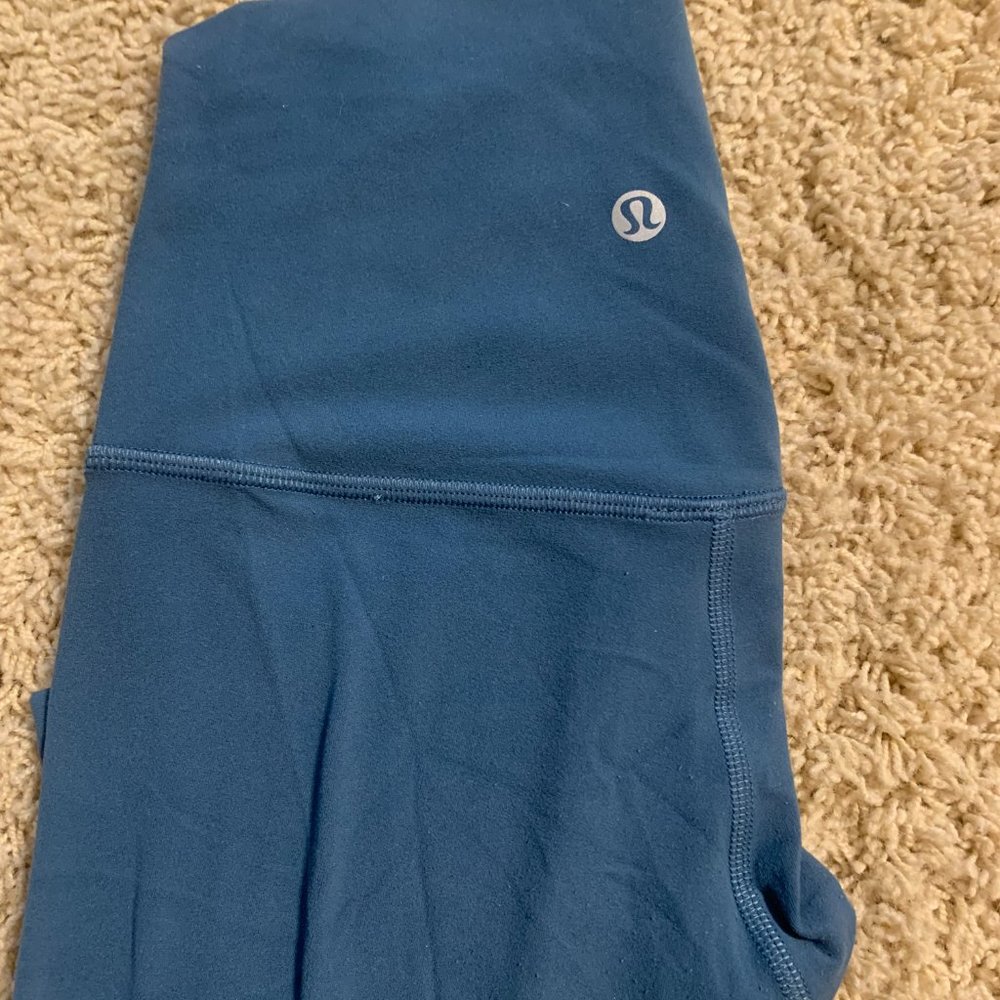 Lululemon Align Leggings 25" Petrol Blue - Picture 4 of 7